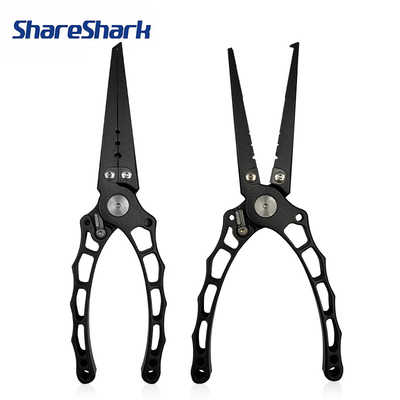 Fishing Hook Remover - ShareShark Multifunctional Fishing Pliers Stainless Steel