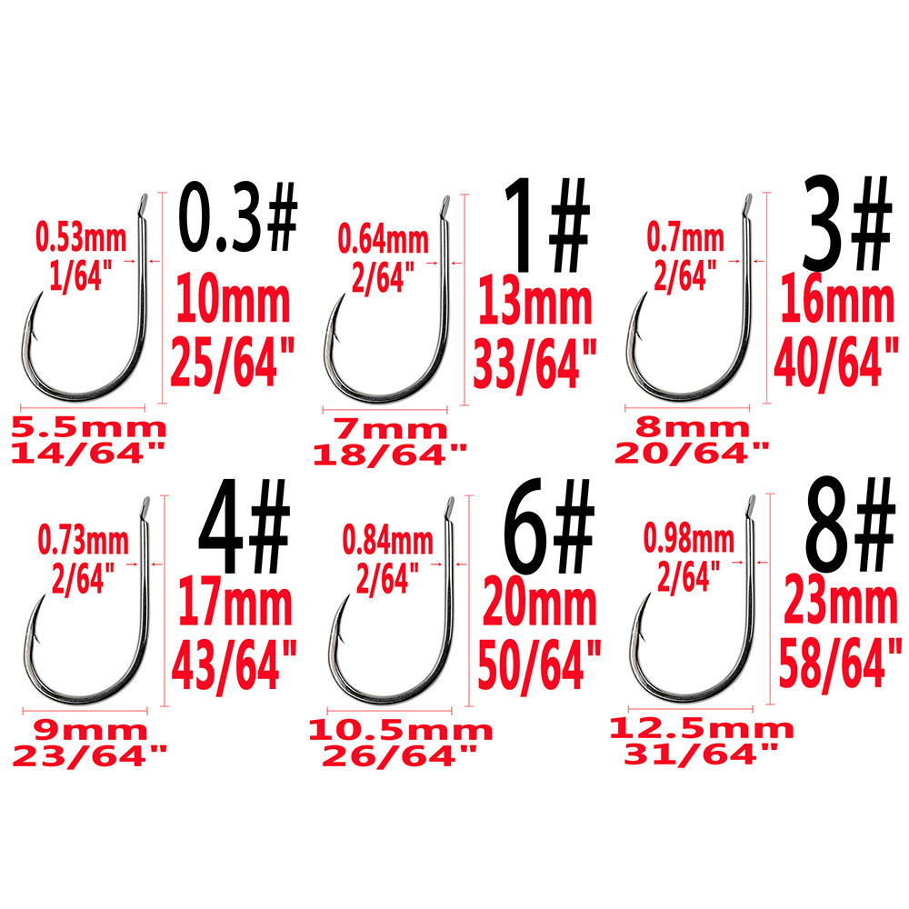 240 Cái/hộp Thép Gai Móc Câu C - đánh giá và giá Fishing Hook Offset